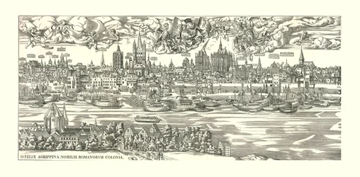 „Köln a Rajna mellett 1530-ban”.