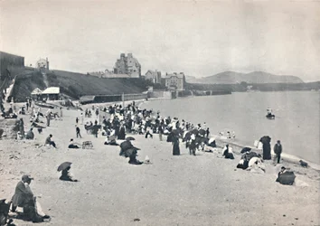 Colwyn Bay – The Sands, 1895