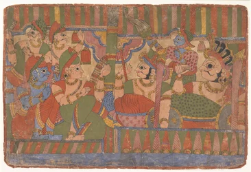 Hősök Tanácsa...a szétszórt Mahábháratából, Mahábhárata nagy leszármazottai, kb. 1800.