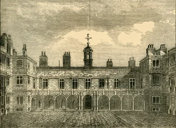 Old Somerset House udvara, északról, 1881.