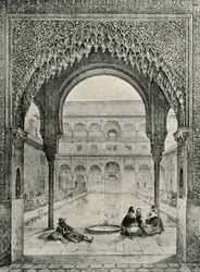 Halastó udvara, 19. század, 1907.