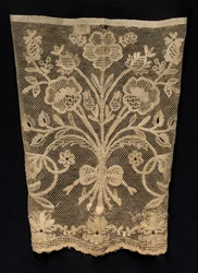 Mandzsetta virágszőlővel, 19. század.