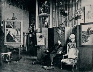Dagnan stúdiójában, 1897