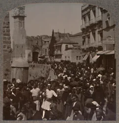 David Street, Jeruzsálem, 1900