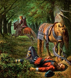 Második Vilmos halála, 1100, 1850