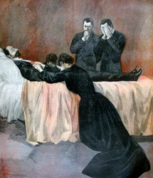 Marie François Sadi Carnot, a Harmadik Francia Köztársaság elnöke halála 1894.