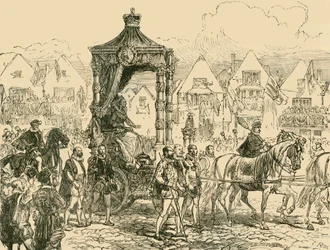 Az Armada veresége: Hálaadás istentisztelete St. Paulsban, 1558, 1890.