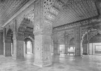 Delhi. A Dewan-i-Khas, 1910.