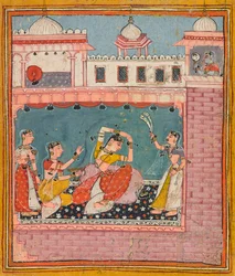 Desavarati Ragini, kb. 1630.