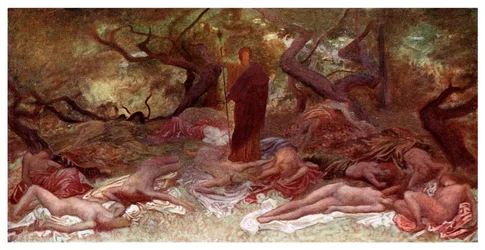 Dionüszosz és a Maenádok, 1901