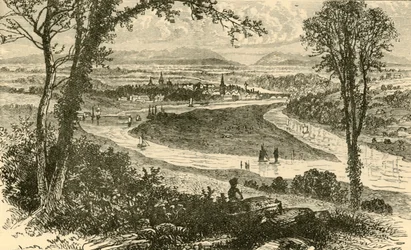 Perth távoli kilátása, 1898.