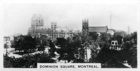 Dominion Square, Montreal, Kanada, 1920-as évek