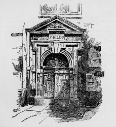 Doorway, St. Helens, 1890