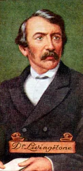 Dr. Livingstone, egy sor cigarettakártya, 1935