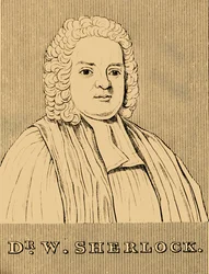 Dr. W. Sherlock, c1641-1707, 1830.