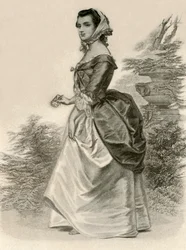 Egy fiatal virginiai hölgy ruhája, 1775, 1937.