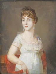 Mária Erzsébet hercegnő Bajorországban 1784-1849, Wagram hercegnője, kb. 1810