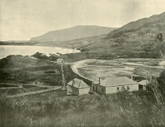 Eagle-Hawk Neck, Tasman-félsziget, 1901.
