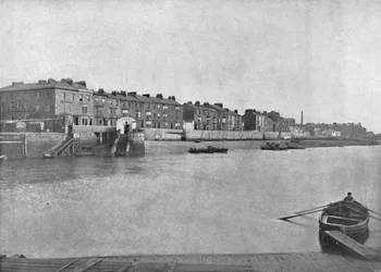 East Hartlepool – Commissioners Harbour, 1895