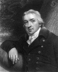 Edward Jenner angol orvos, 1837