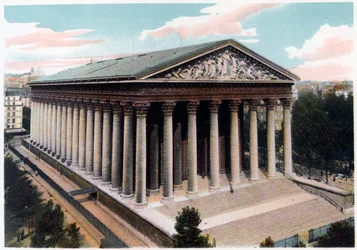 Madeleine-templom, Párizs, 1900