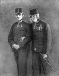 I. Ferenc József osztrák császár és Habsburg Károly főherceg, 1926