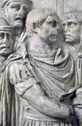 Traianus császár, Traianus-oszlop, Róma