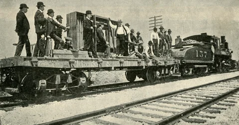 Útban a szabadtéri stúdióba, 1901.