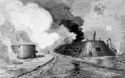 Eljegyzés a Konföderáció és az Unionisták között, amerikai polgárháború, 1852, 1885
