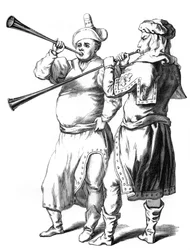 Angol trombitások, 1375-1849