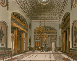A Carlton House előszobája, Westminster, London