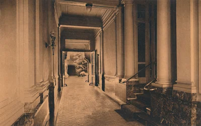 A kubai brüsszeli nagykövetség bejárata, Belgium, 1927.