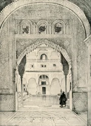 Bejárat a Barque... terembe, XIX. század, 1907.
