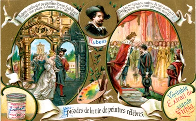 Híres festők életének epizódjai: Rubens, c1900