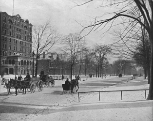 Euclid Avenue, Cleveland, Ohio, USA, 1900.