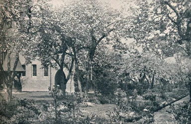 Példa a gyümölcsös kertre, eredetileg William Morris, 1900