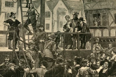 Tomkins és Challoner kivégzése, 1897.