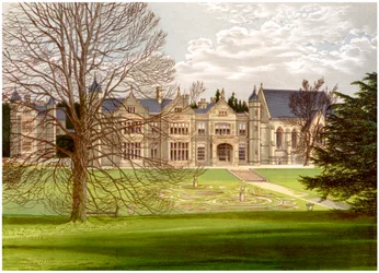 Exton House, Rutland, Gainsborough grófjának otthona, 1880