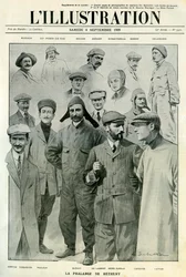 Híres repülők, a LIllustration borítója, 1909. szeptember 4