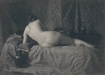 [Női akt hátulról], 1870-es évek