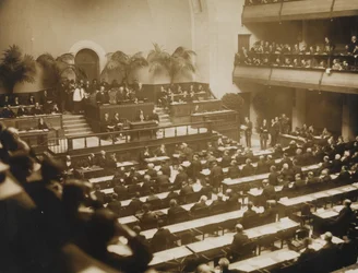 A Népszövetség első ülése, 1920. november 15-én Genfben, 1920.