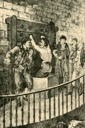 Korbácsolás az Old Bailey-nél, 1809, 1925.