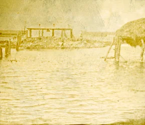 Flood, Ramskapelle, Belgium, 1914-c1918
