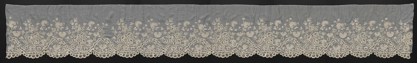 Flounce, 1800-as évek eleje.