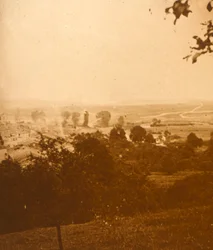 Argonne-i erdő, Észak-Franciaország, 1914-1918 között