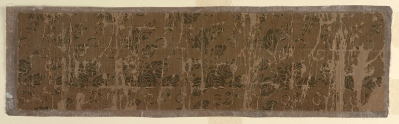 Buddhista köntös kesa töredéke, Momoyama vagy Edo korszak, 16.-17. század vége.