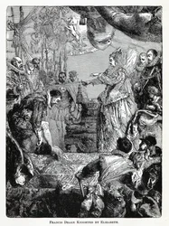Francis Drake-et Elizabeth lovaggá ütötte, 1882