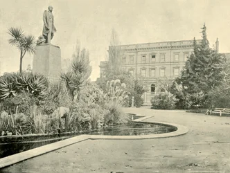 Franklin tér, Hobart, 1901.