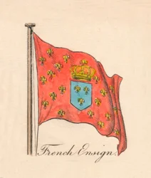 francia zászlós, 1838