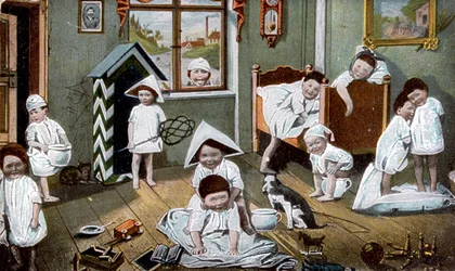 Francia képeslap, 1900